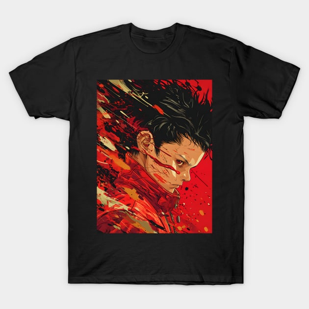 Akira Unleashed: Cyberpunk Masterpiece, Psychic Power Saga, and Fan Art Fusion T-Shirt by insaneLEDP